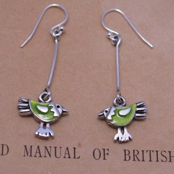 Long Drop Green Birds