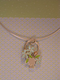 twinset and pearl pendant