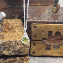 Peridot Birthstone Pendant August