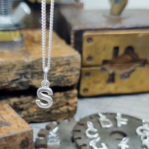 Letter S Pendant