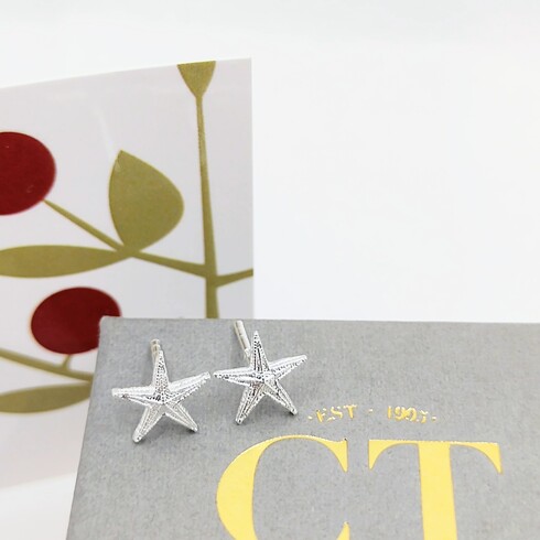 Small starfish studs
