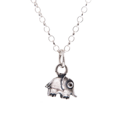 Tiny Elephant Pendant