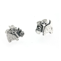 Scottie Dog Studs