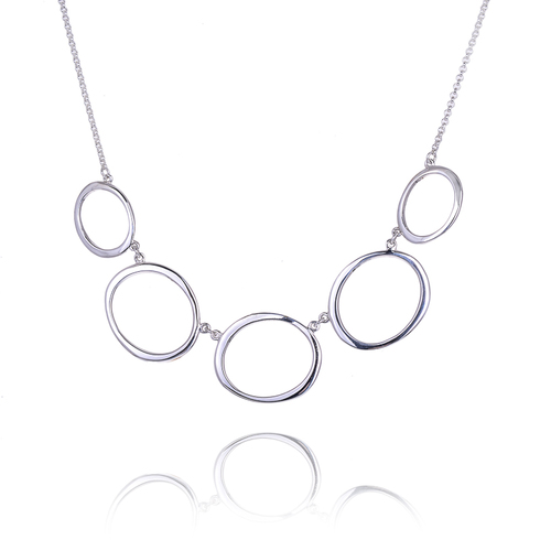 Large Elipse Necklace