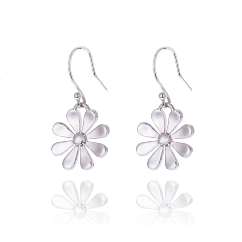 Large Daisy Drop Earrings