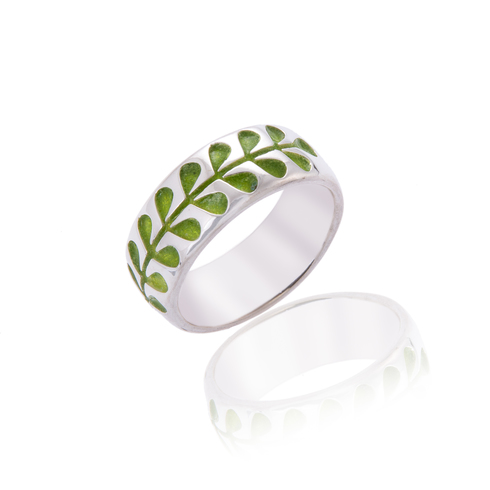 Heavyweight Green Stem Ring