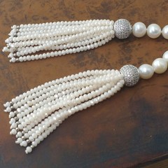 AAA grade natural freshwater pearl necklace