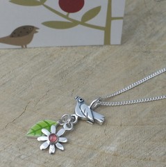 Catherines.."Becky Blackbird" and heart