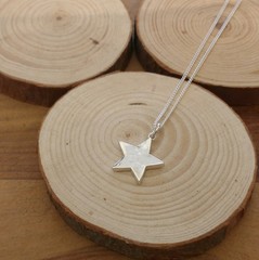 Hammered Star pendant